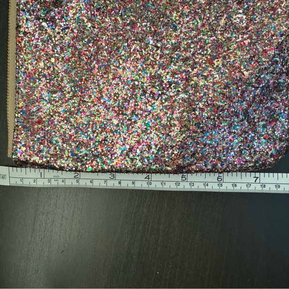 Kate Spade Colorful Glitter Sparkler Clutch Cosmetic Bag - Picture 3 of 6
